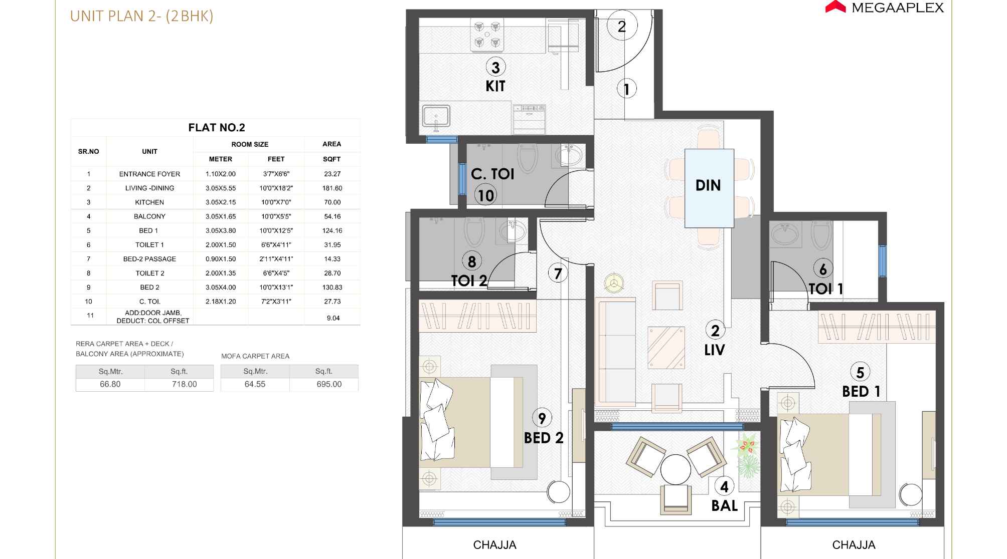 Megaa-Plex-Prime-Vista-2bhk-718-sqft