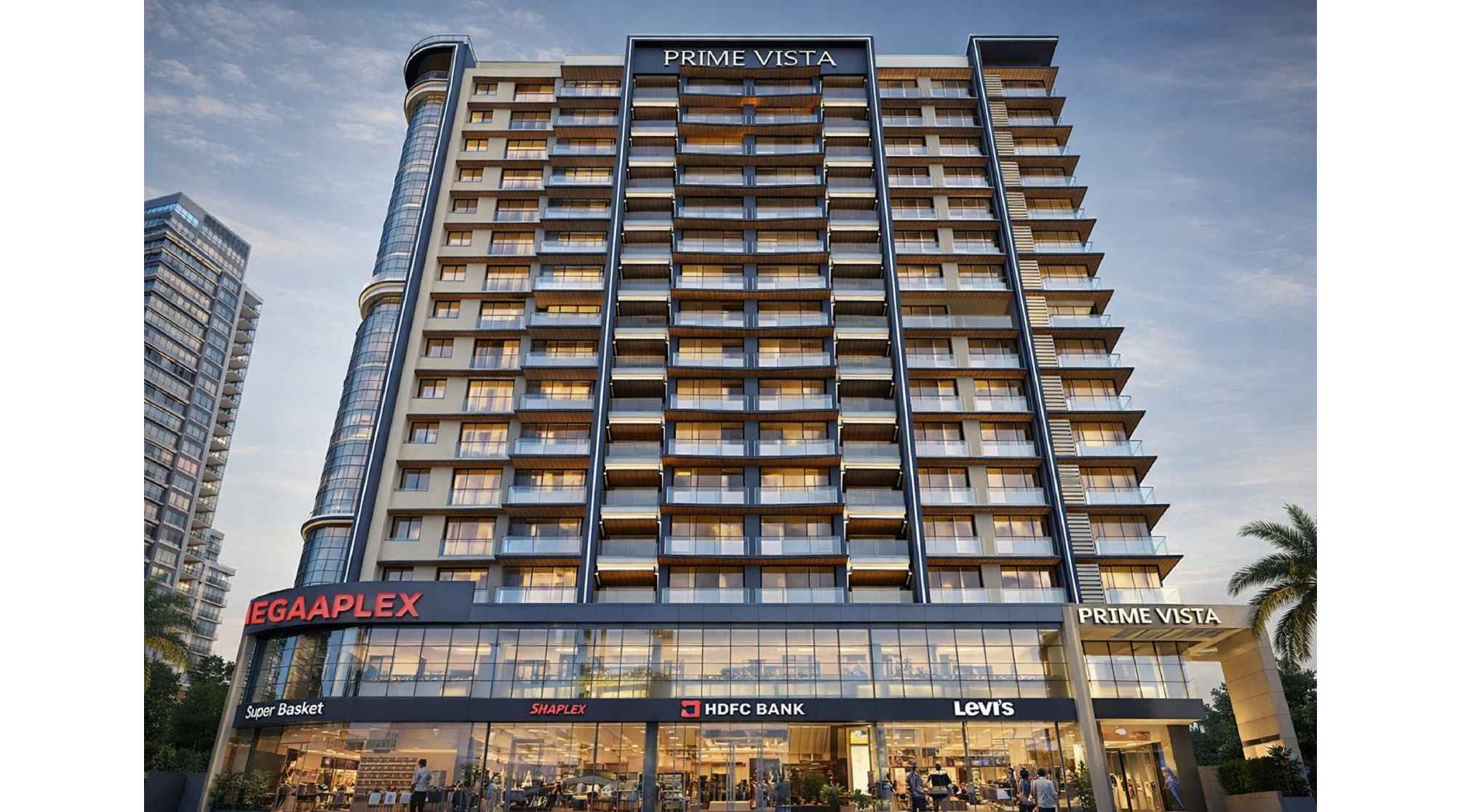 Megaa Plex Prime Vista Elevation Image